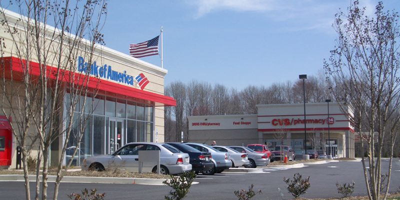 Bank of America and CVS Pharmacy, Crofton, MD